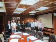 وفد من جمعية الرابطة لرعاية شؤون عرب يافا في زيارة الى غرفة تجارة نابلس